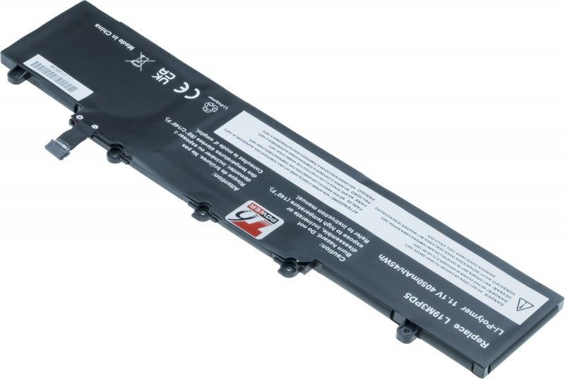 Baterie T6 Power pro Lenovo ThinkPad E14, E15 Gen 2, Gen 3, Gen 4, 4050mAh, 45Wh, 3cell, Li-Pol - obrázek č. 1