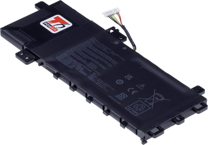 Baterie T6 Power pro Asus VivoBook X512D, X512F, X512J, A512, F512, 4800mAh, 37Wh, 2cell, Li-pol - obrázek produktu