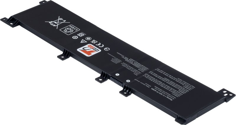 Baterie T6 Power pro Asus VivoBook X705, N705, F705, R702, 3653mAh, 42Wh, 3cell, Li-pol - obrázek č. 1