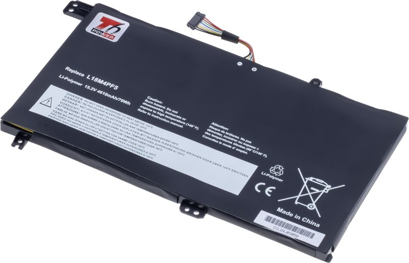 Baterie T6 Power pro Lenovo IdeaPad S540-15IML, S540-15IWL GTX 81SW, 4610mAh, 70Wh, 4cell, Li-Pol - obrázek produktu
