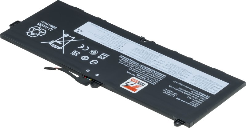 Baterie T6 Power pro Lenovo Flex 5 CB-13IML05, ThinkPad C13 Yoga 1st, 6642mAh, 51Wh, 4cell, Li-poly - obrázek č. 1