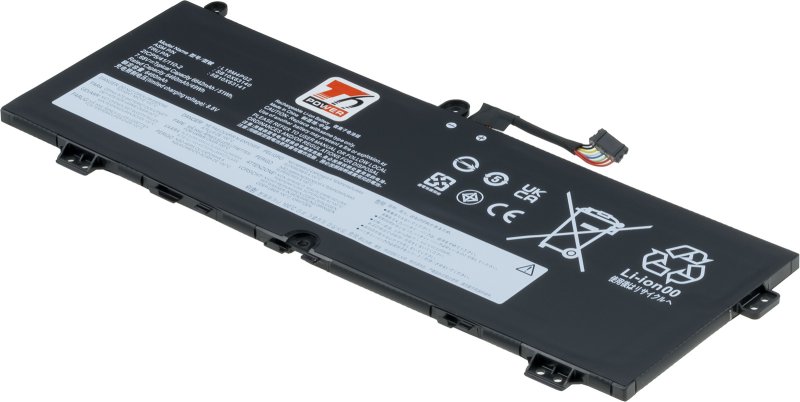 Baterie T6 Power pro Lenovo Flex 5 CB-13IML05, ThinkPad C13 Yoga 1st, 6642mAh, 51Wh, 4cell, Li-poly - obrázek produktu