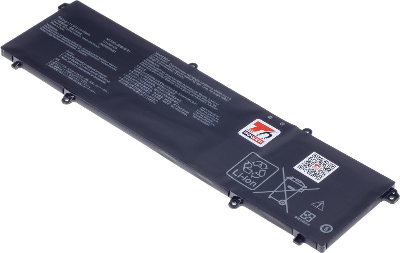 Baterie T6 Power pro Asus UX3404V, M6500X, K3402Z, K3502Z, 6072mAh, 70Wh, 3cell, Li-pol - obrázek produktu