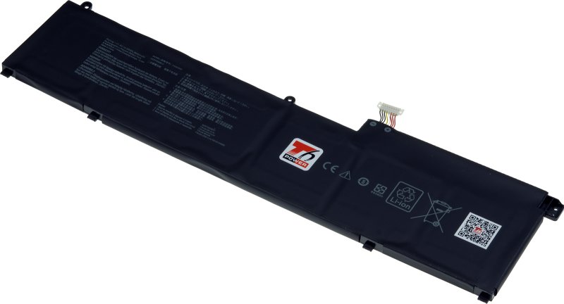 Baterie T6 Power pro Asus ZenBook Pro UX535L, UX535Q, UX564E, 8680mAh, 99Wh, 6cell, Li-pol - obrázek produktu