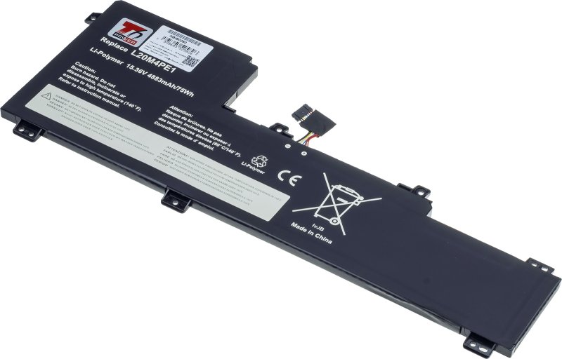 Baterie T6 Power pro Lenovo Yoga Slim 7 Pro 16ACH6, IdeaPad 5 Pro-16ACH6, 4883mAh, 75Wh, 4cell - obrázek produktu