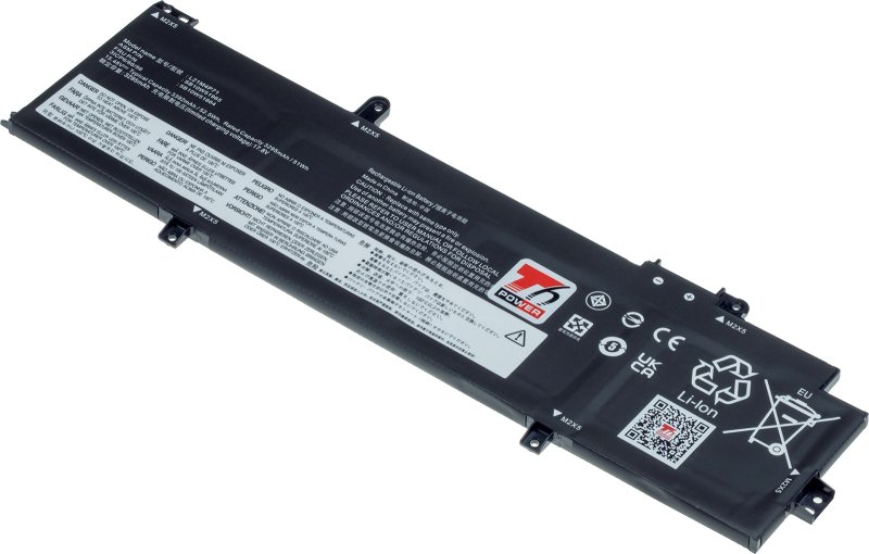 Baterie T6 Power pro Lenovo ThinkPad T14 Gen 3, Gen 4, P14s Gen 3, Gen 4, 3392mAh, 52,5Wh, 4cell - obrázek produktu
