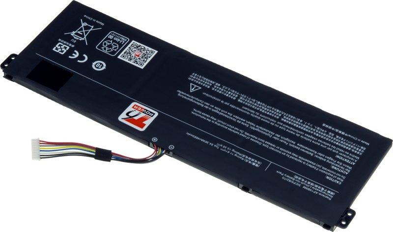 Baterie T6 Power pro Acer TravelMate P214-53, P215-54, X40-53, 4683mAh, 54,3Wh, 3cell, Li-pol - obrázek č. 1