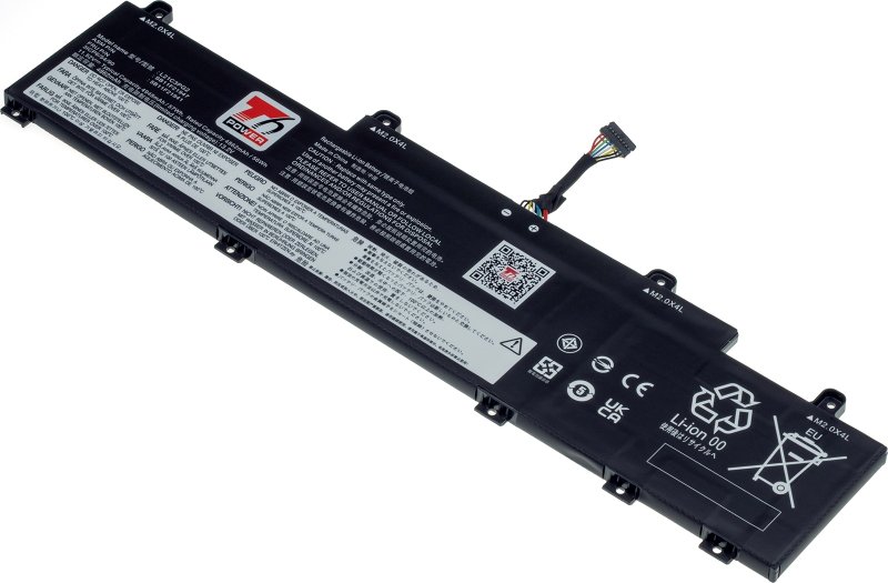 Baterie T6 Power pro Lenovo ThinkPad L14 Gen 3, Gen 4, L15 Gen 3, Gen 4, 4948mAh, 57Wh, 3cell - obrázek produktu