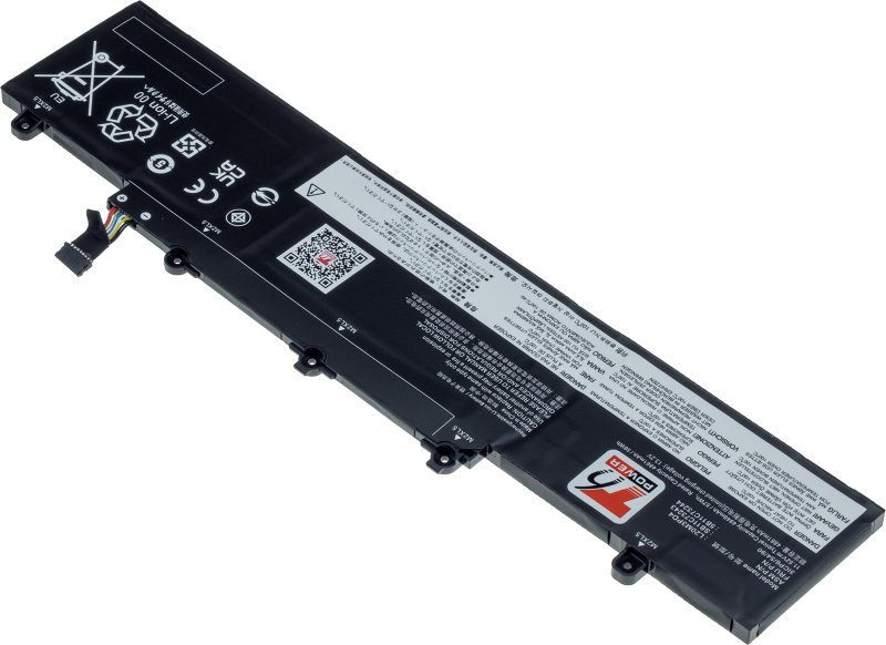 Baterie T6 Power pro Lenovo ThinkPad E14, E15 Gen 3, Gen 4, 4948mAh, 57Wh, 3cell, Li-Pol - obrázek č. 1