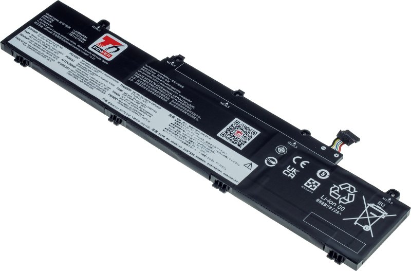 Baterie T6 Power pro Lenovo ThinkPad E14, E15 Gen 3, Gen 4, 4948mAh, 57Wh, 3cell, Li-Pol - obrázek produktu