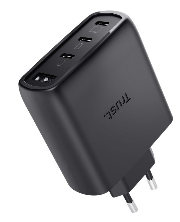 TRUST MAXO 65W 4P GAN CHARGER BLK - obrázek č. 1