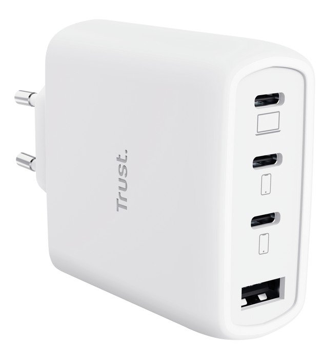 TRUST MAXO 65W 4P GAN CHARGER WHT - obrázek č. 2