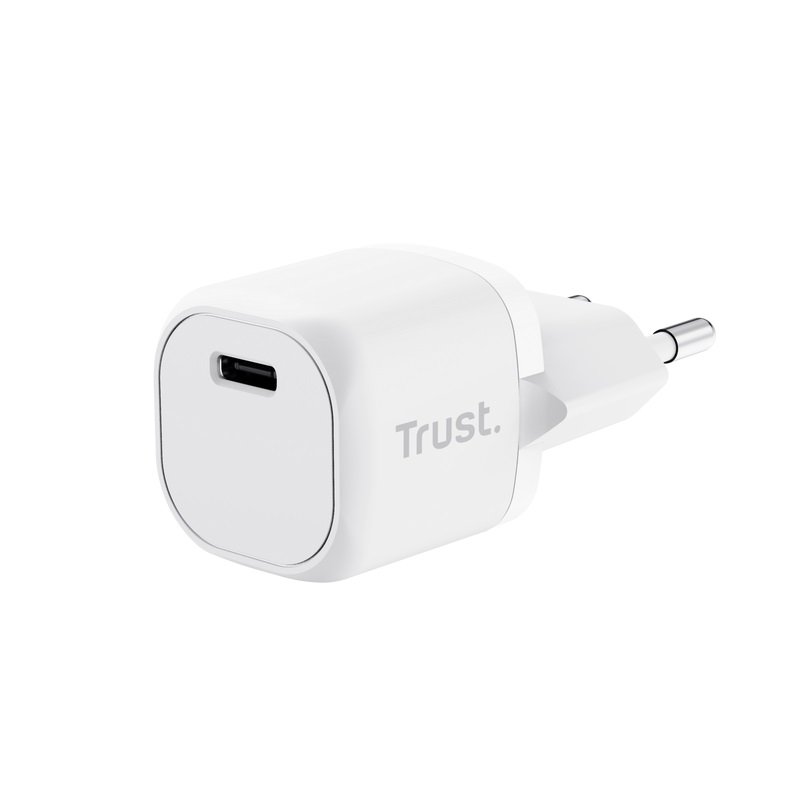 TRUST MAXO 20W USB-C CHARGER WHITE - obrázek produktu