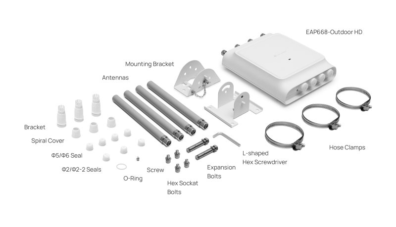 TP-Link EAP668-Outdoor Omada WiFi 6 AP - obrázek č. 2