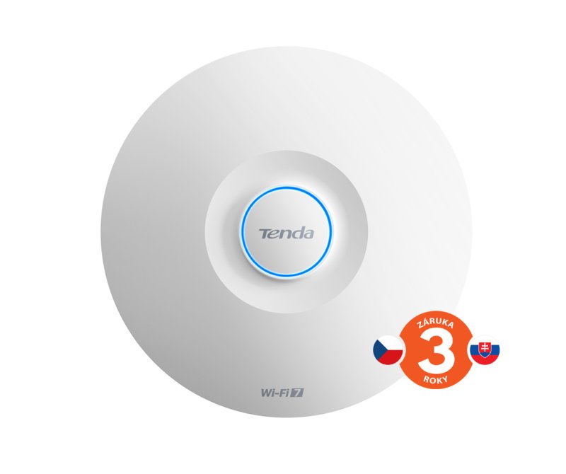 Tenda i36 WiFi7 BE5010 AP 5010 Mb / s, 1x 2.5G LAN, 1x GLAN, 11x SSID, VLAN, aktivní PoE, Fast roaming - obrázek č. 1