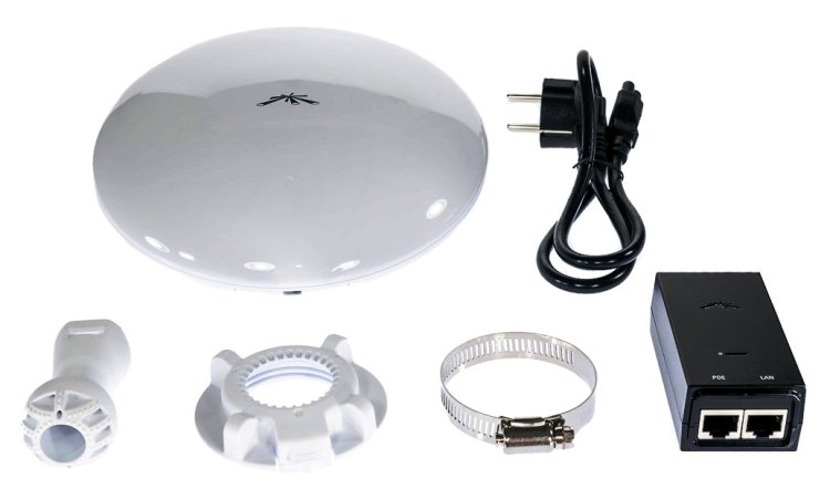 UBNT NanoBeam M2, 2.4GHz MIMO, 2x 13dBi, AirMAX - obrázek č. 1