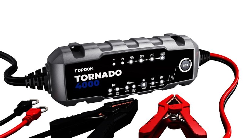 TOPDON Nabíječka autobaterie Tornado 4000 - obrázek č. 4