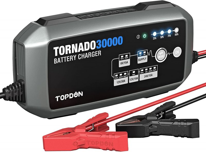 TOPDON Nabíječka autobaterie Tornado 30000 - obrázek produktu