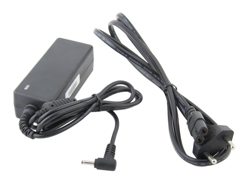 Nabíjecí adaptér pro notebook Samsung 19V 2,1A 40W konektor 3,0mm x 1,0mm - 2-pin - obrázek produktu