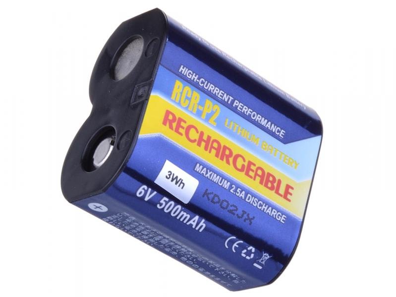 Nabíjecí fotobaterie CR-P2, DL223A Li-Fe 6V 500mAh 3Wh AV - obrázek č. 1