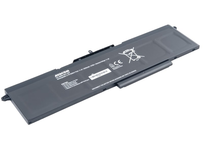 Dell Latitude 5401, 5501, 5511 Li-Pol 11,4V 8500mAh 97Wh AV - obrázek produktu