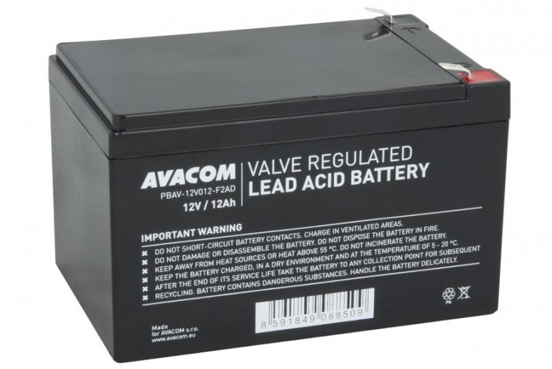 AVACOM baterie 12V 12Ah F2  DeepCycle (PBAV-12V012-F2AD) - obrázek produktu
