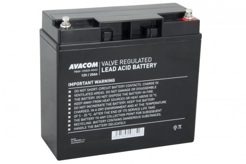 AVACOM baterie 12V 20Ah M5 DeepCycle (PBAV-12V020-M5AD) - obrázek produktu
