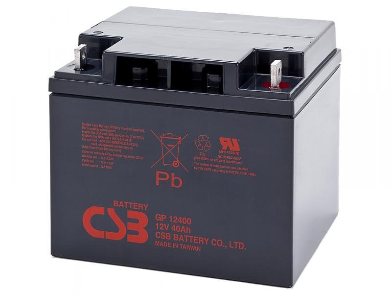 CSB 12V 40Ah olověný akumulátor M5 (GP12400I) - obrázek produktu