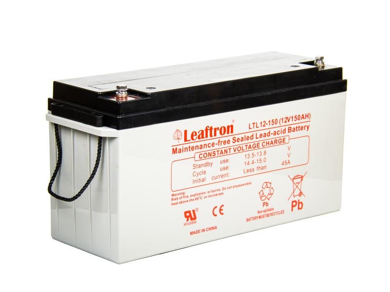 Leaftron 12V 150Ah olověný akumulátor M8 (10 let) (LTL12-150) - obrázek produktu