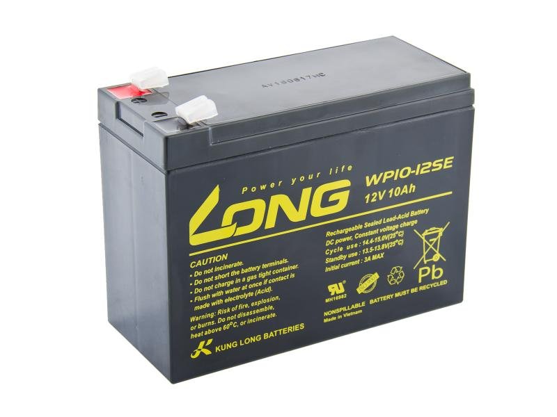 LONG baterie 12V 10Ah F2 DeepCycle (WP10-12SE) - obrázek produktu