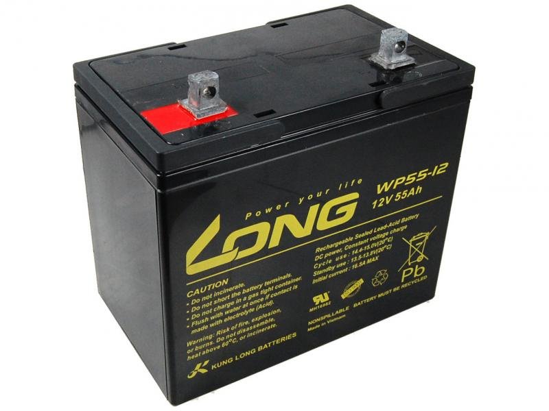 LONG baterie 12V 55Ah F15 (WP55-12) - obrázek produktu