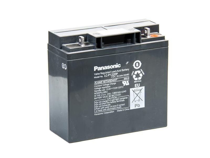 Panasonic 12V 20Ah olověný akumulátor M5 (10 - 12 let )  LC-P1220P - obrázek produktu