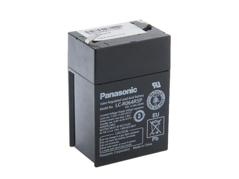 Panasonic 6V 4,5Ah olověný akumulátor F1  LC-R064R5P - obrázek produktu