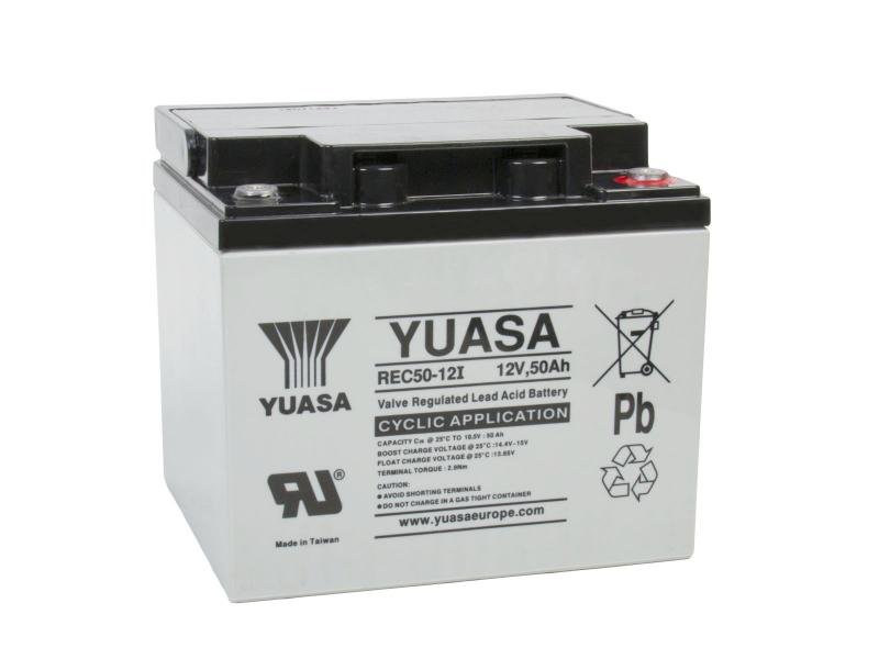 Yuasa 12V 50Ah olověný akumulátor DeepCycle M5 (REC50-12I) - obrázek produktu