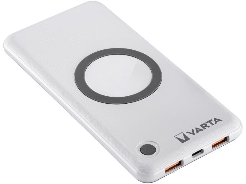 Powerbanka VARTA 57913 10000mAh USB-C PD vstup a výstup, bezdrátové nabíjení Qi - obrázek produktu