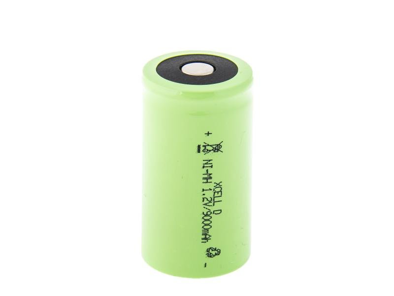 Nabíjecí průmyslová baterie D Xcell 9000mAh Ni-MH 1ks Bulk - obrázek produktu