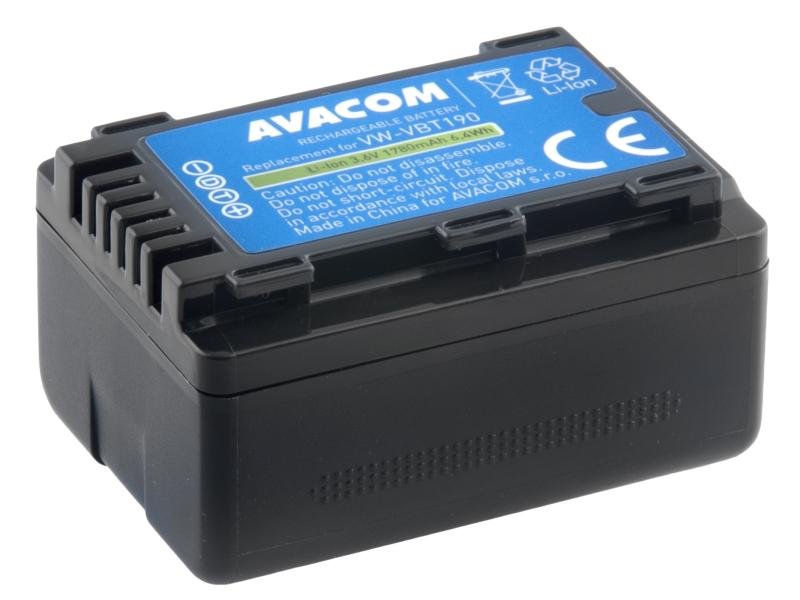 Panasonic VW-VBT190 Li-Ion 3.6V 1780mAh 6.4Wh AV - obrázek produktu