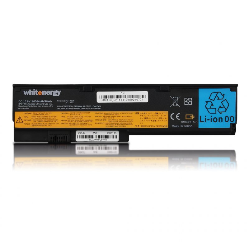 WE baterie pro Lenovo ThinkPad X200 10,8V 4400mAh - obrázek č. 3
