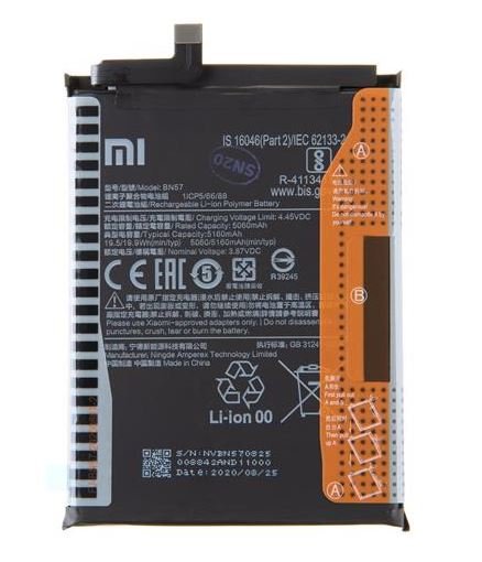 Xiaomi BN57 Original Baterie 5160mAh Service Pack - obrázek produktu