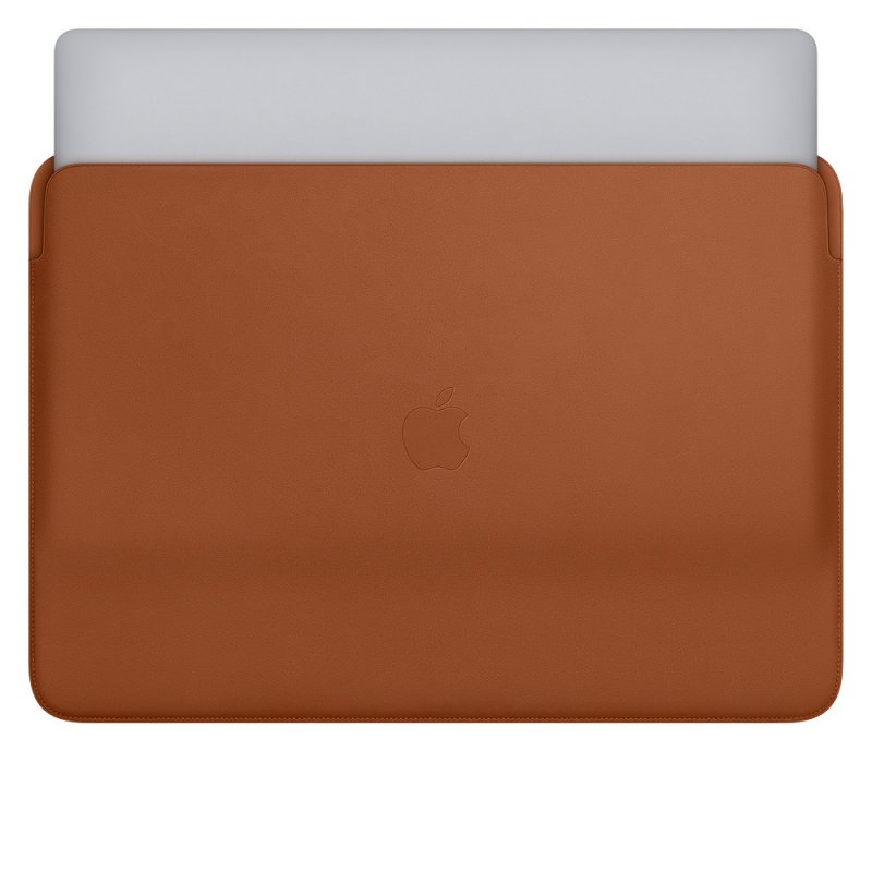 Leather Sleeve pro MacBook Pro 16 - Saddle Brown - obrázek č. 2