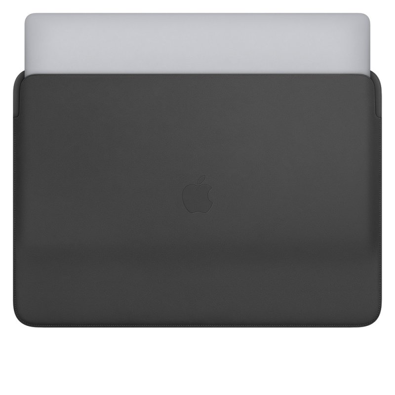 Leather Sleeve pro MacBook Pro 16 - Black - obrázek č. 2