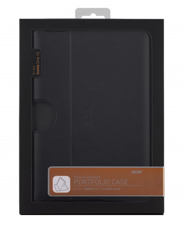 Acer PORTFOLIO CASE obal na Iconia One 10 (B3-A40) černý - obrázek produktu