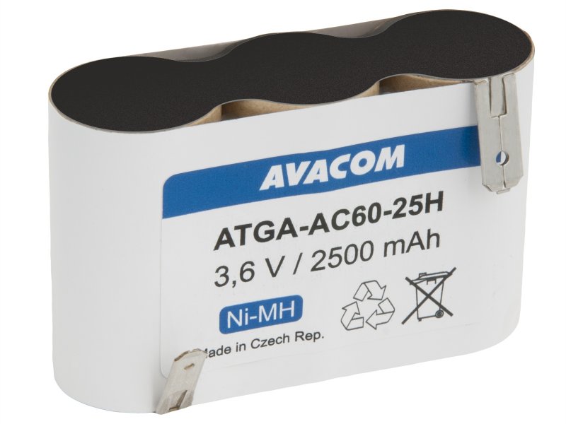 AVACOM baterie pro nůžky na plot Gardena typ ACCU 60  Ni-MH 3,6V 2500mAh - obrázek produktu