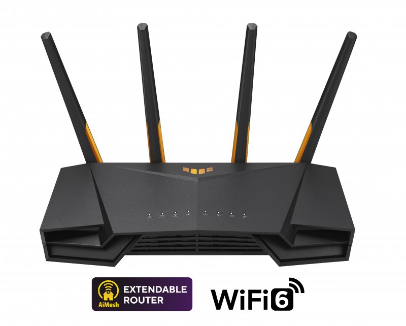 TUF-AX3000 V2 (AX3000) Wifi 6 Extendable Gaming router, 2,5G port, 4G/ 5G Router replacement, AiMesh - obrázek produktu