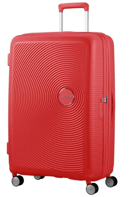 American Tourister Soundbox Spinner 77 EXP Cor.Red - obrázek produktu