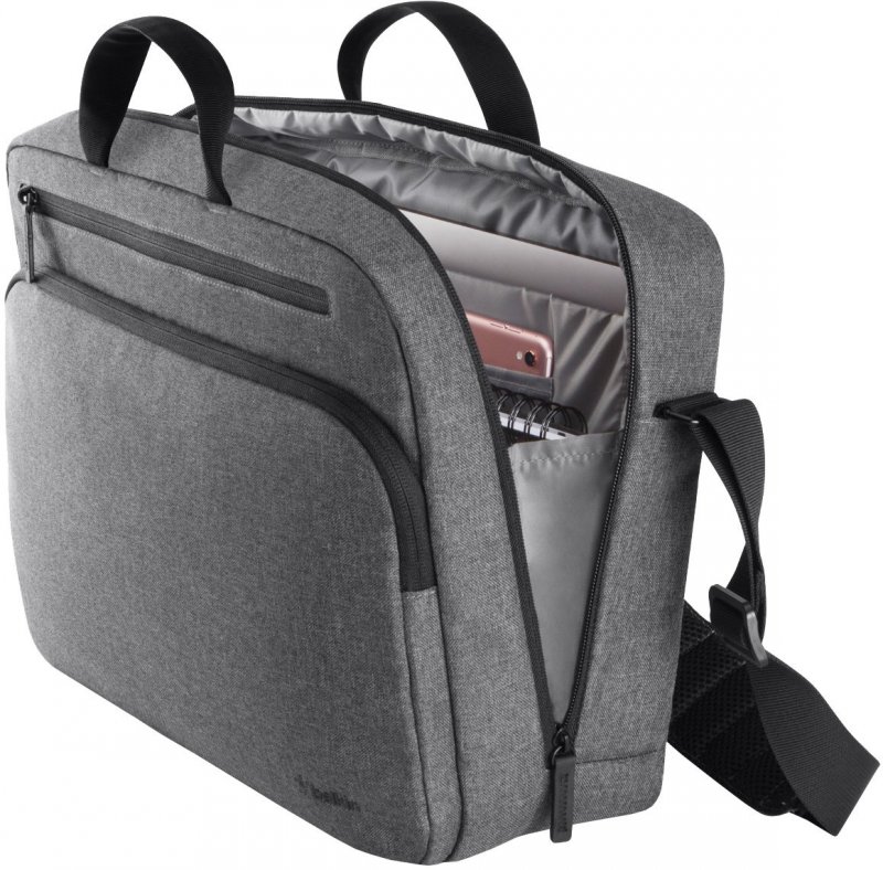 BELKIN Brašna 15,6" Classic Pro Messenger Bag - GREY - obrázek produktu