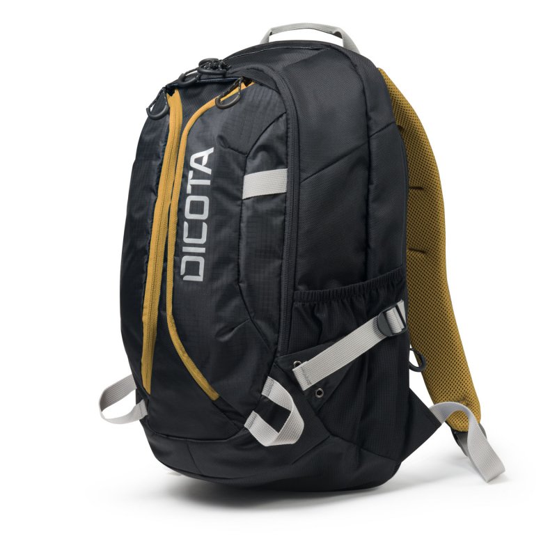 Dicota Backpack Active 14-15,6" černo/ žlutá - obrázek č. 1