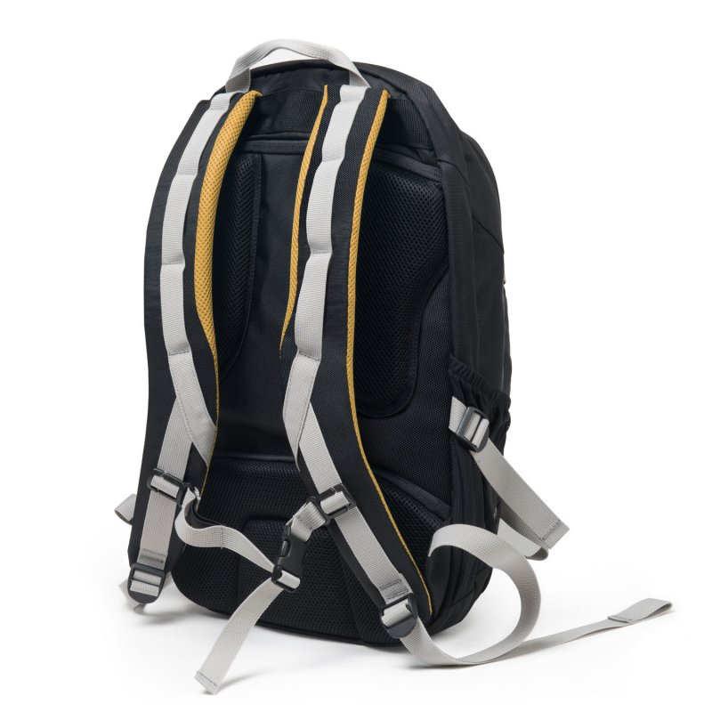 Dicota Backpack Active 14-15,6" černo/ žlutá - obrázek č. 3
