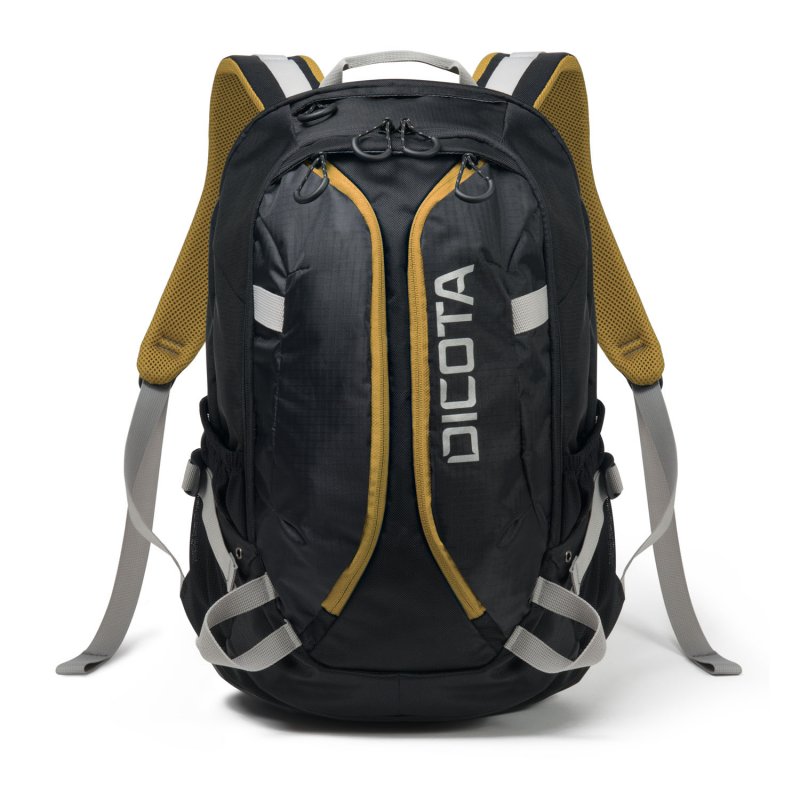 Dicota Backpack Active 14-15,6" černo/ žlutá - obrázek č. 4