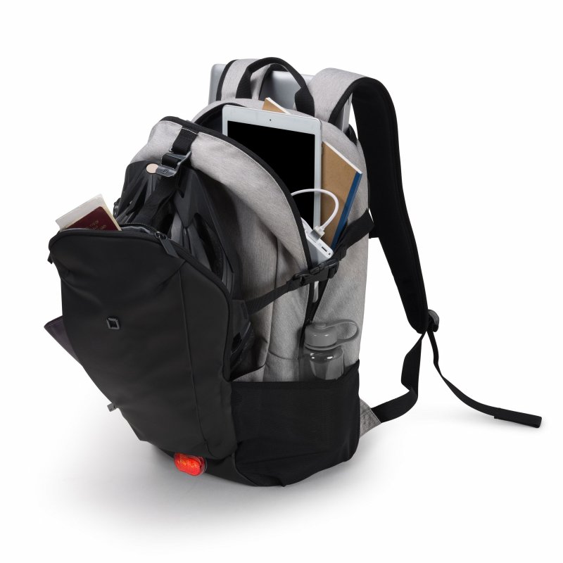 Dicota Backpack GO 13-15.6 light grey - obrázek č. 2